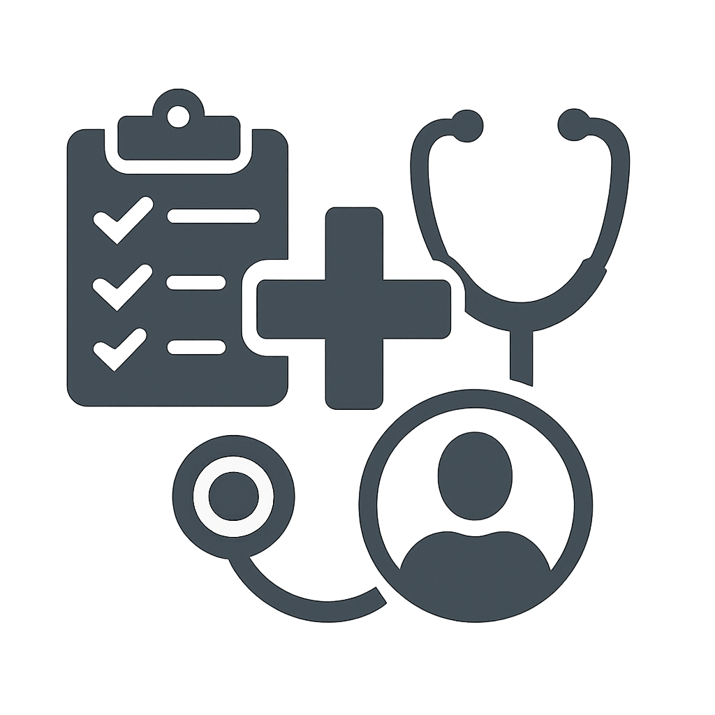medical assessments icon graphic with out text-2